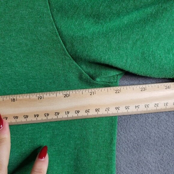 The North Face Mens Sz L Green Graphic T shirt Big Logo  Crew Neck Outdoor Tee - Picture 4 of 11